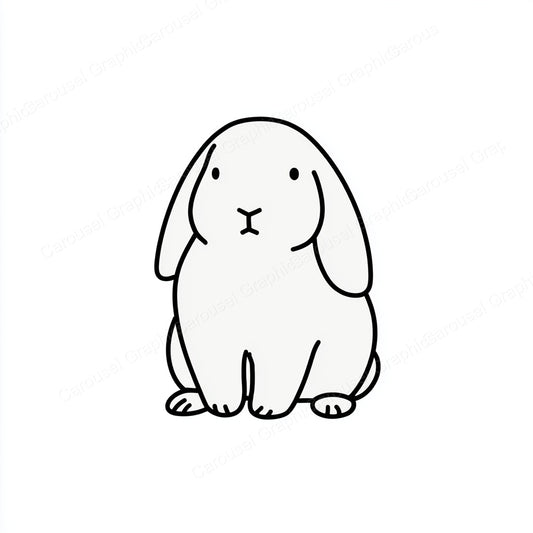 Rabbit Vector Graphic preview