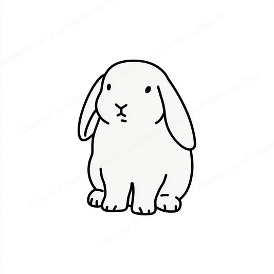 Rabbit Vector Graphic preview