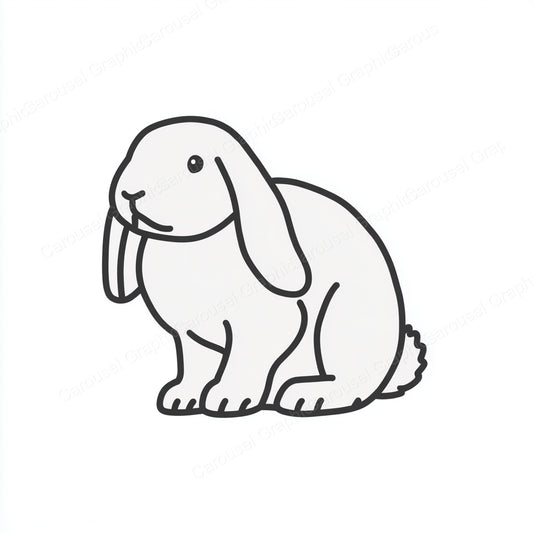 Rabbit Vector Graphic preview