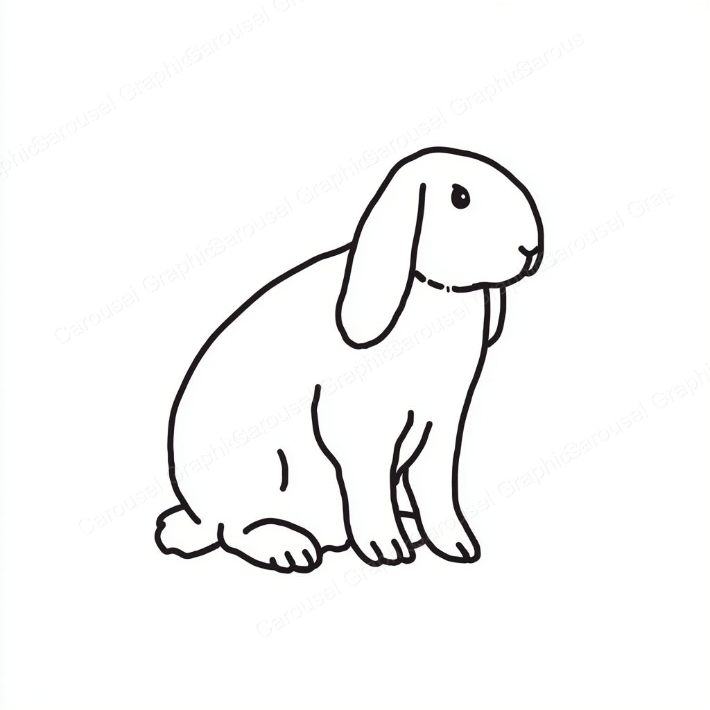 Rabbit Vector Graphic preview
