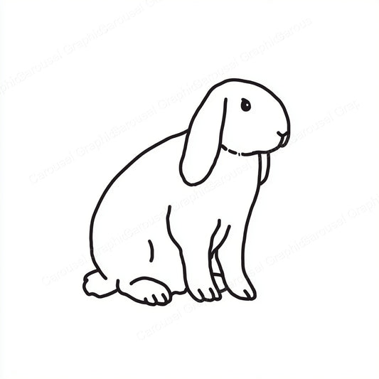 Rabbit Vector Graphic preview