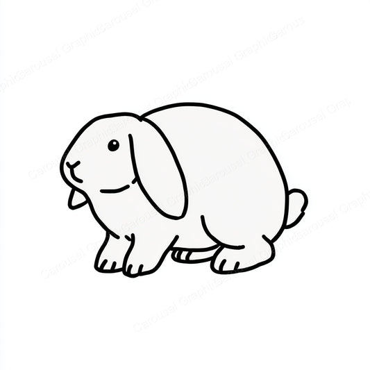 Rabbit Vector Graphic preview