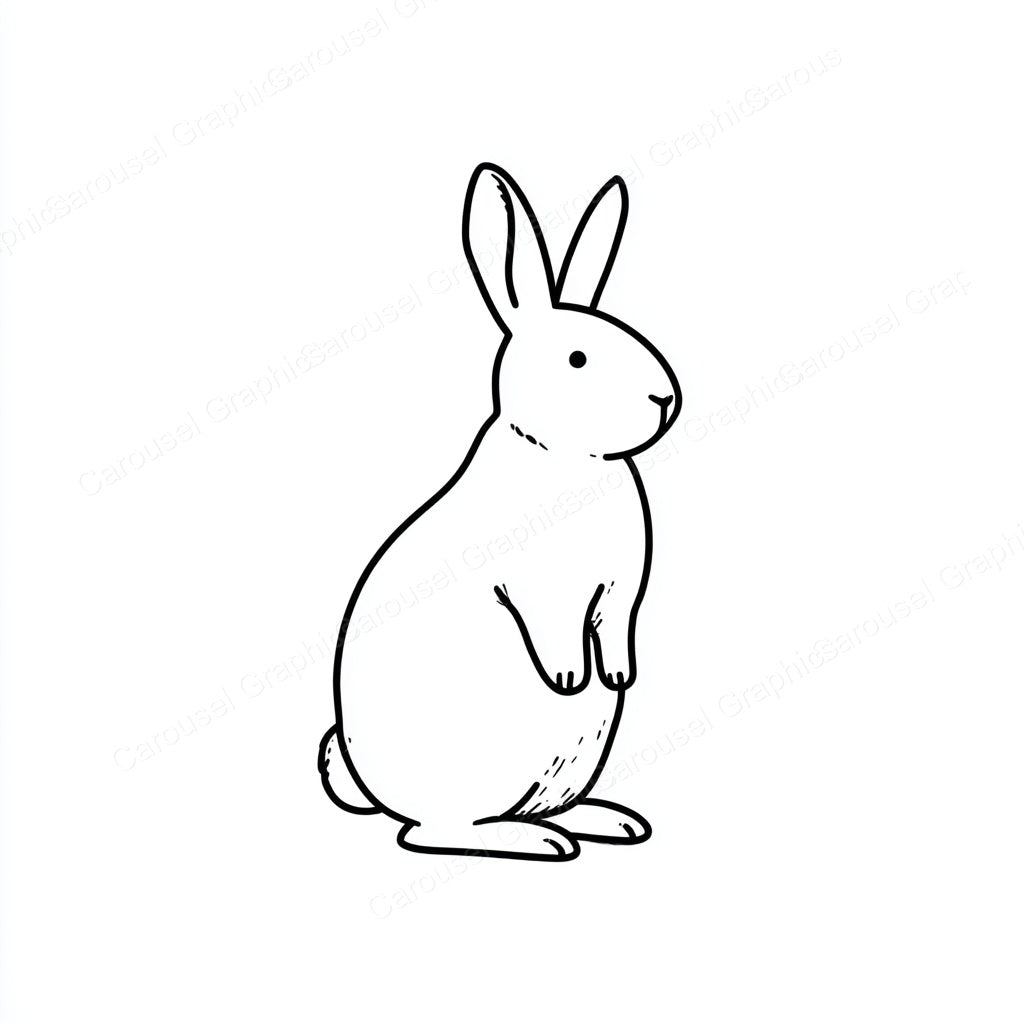 Rabbit Vector Graphic preview