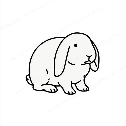 Rabbit Vector Graphic preview