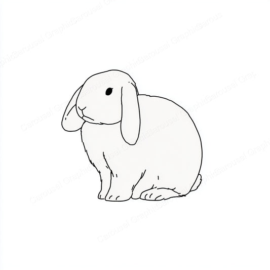 Rabbit Vector Graphic preview