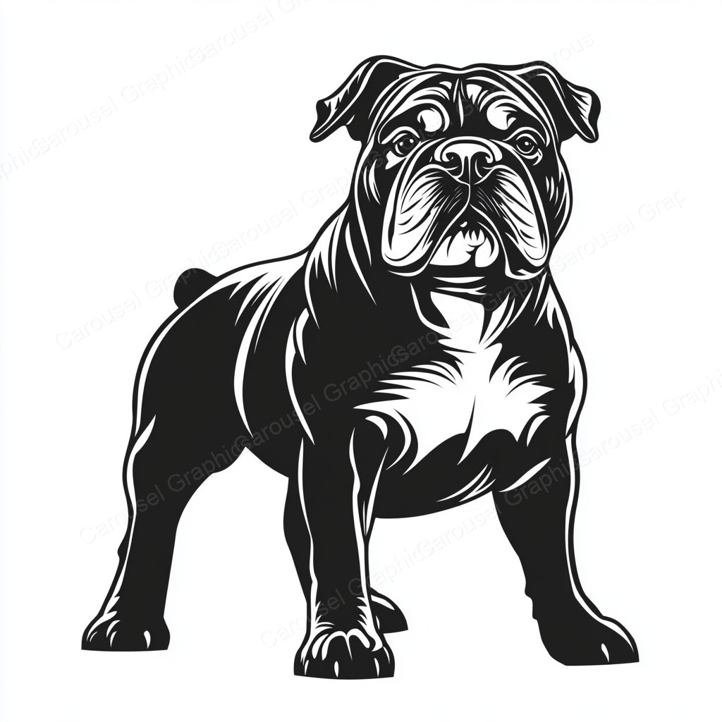 Bulldog Vector Graphic preview