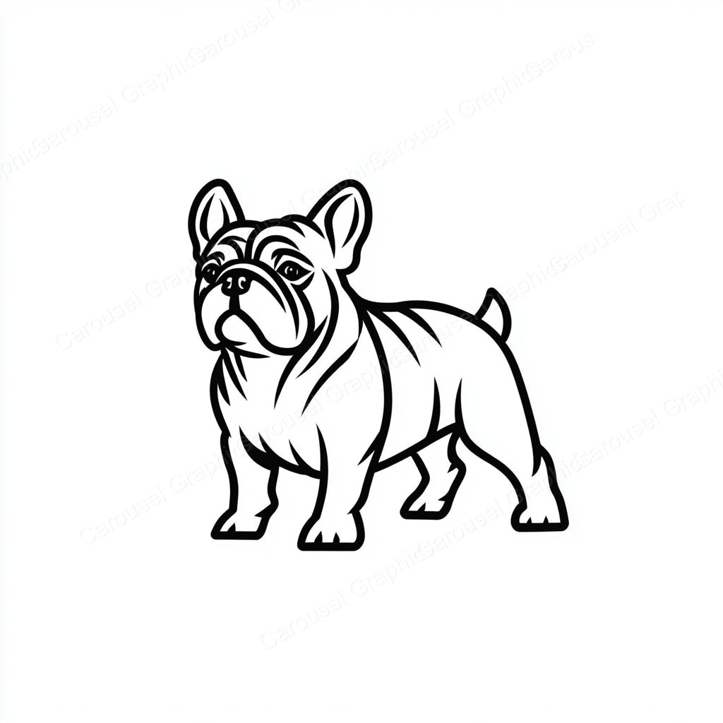 Bulldog Vector Graphic preview
