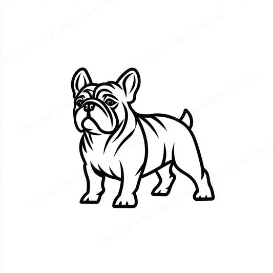Bulldog Vector Graphic preview