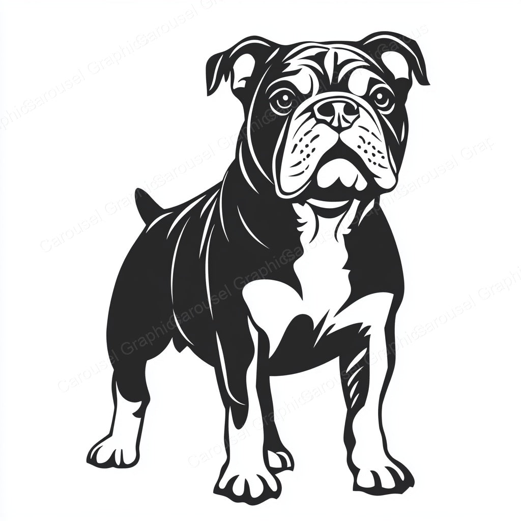 Bulldog Vector Graphic preview