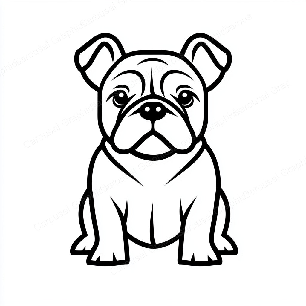 Bulldog Vector Graphic preview