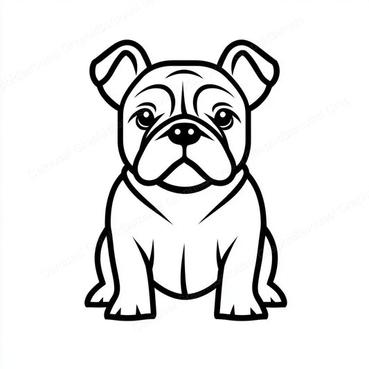 Bulldog Vector Graphic preview