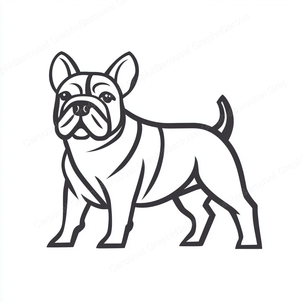 Bulldog Vector Graphic preview