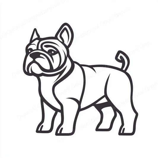 Bulldog Vector Graphic preview