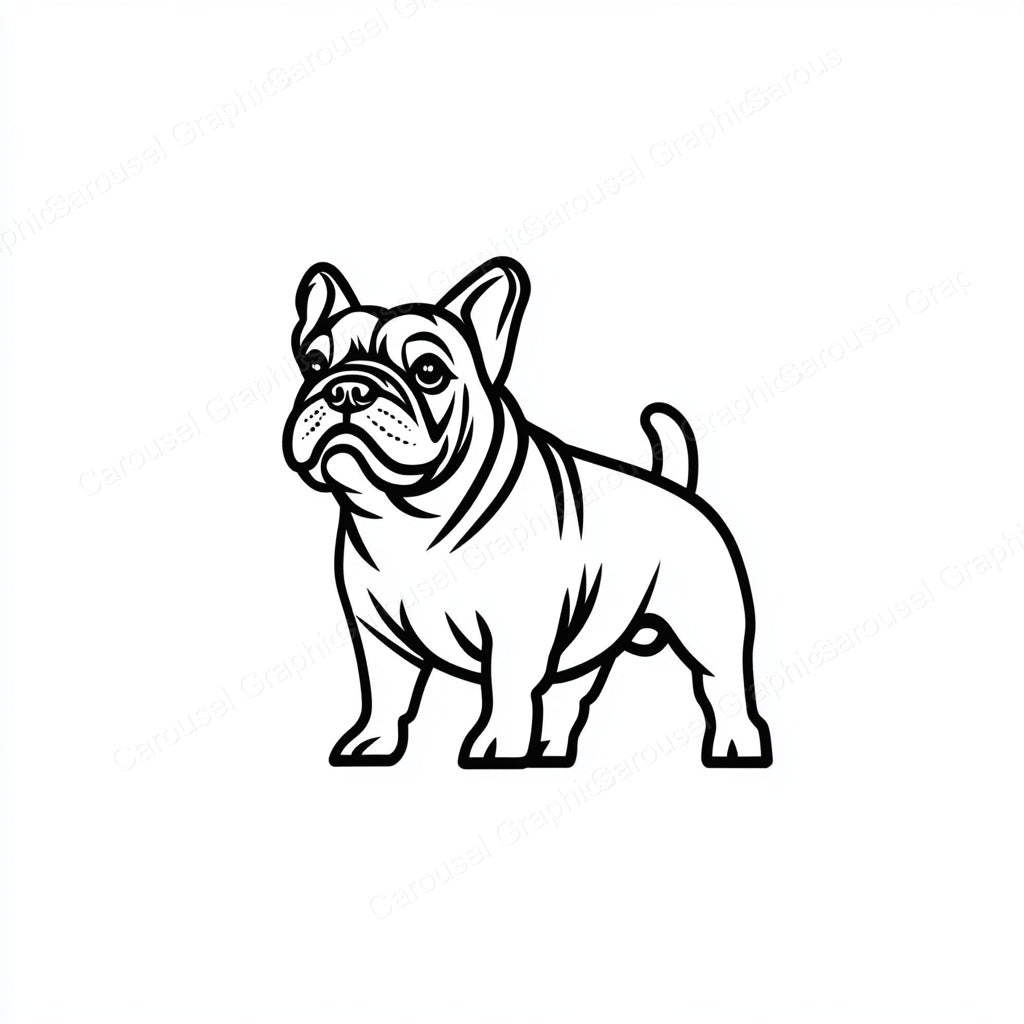 Bulldog Vector Graphic preview