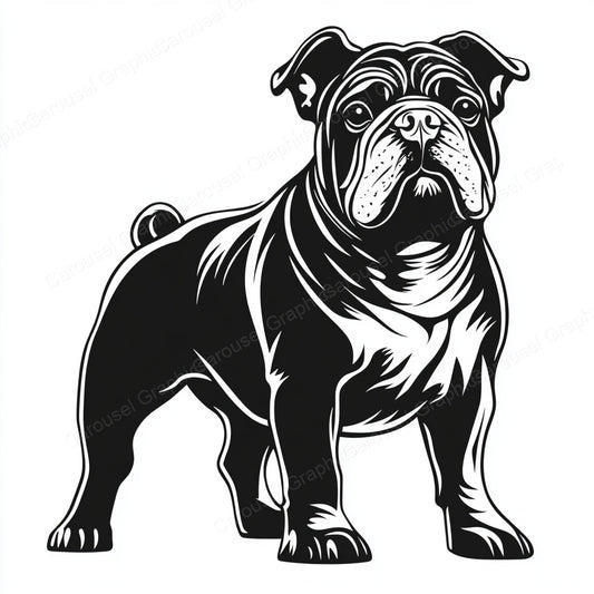 Bulldog Vector Graphic preview