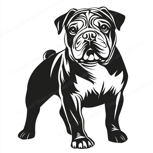 Bulldog Vector Graphic preview