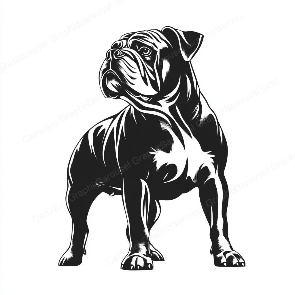Bulldog Vector Graphic preview