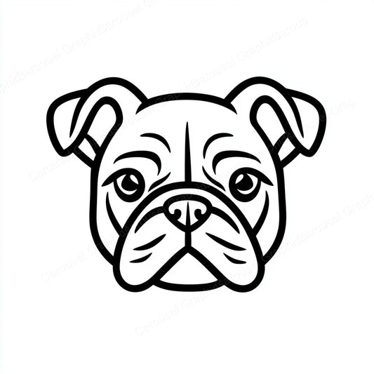 Bulldog Vector Graphic preview