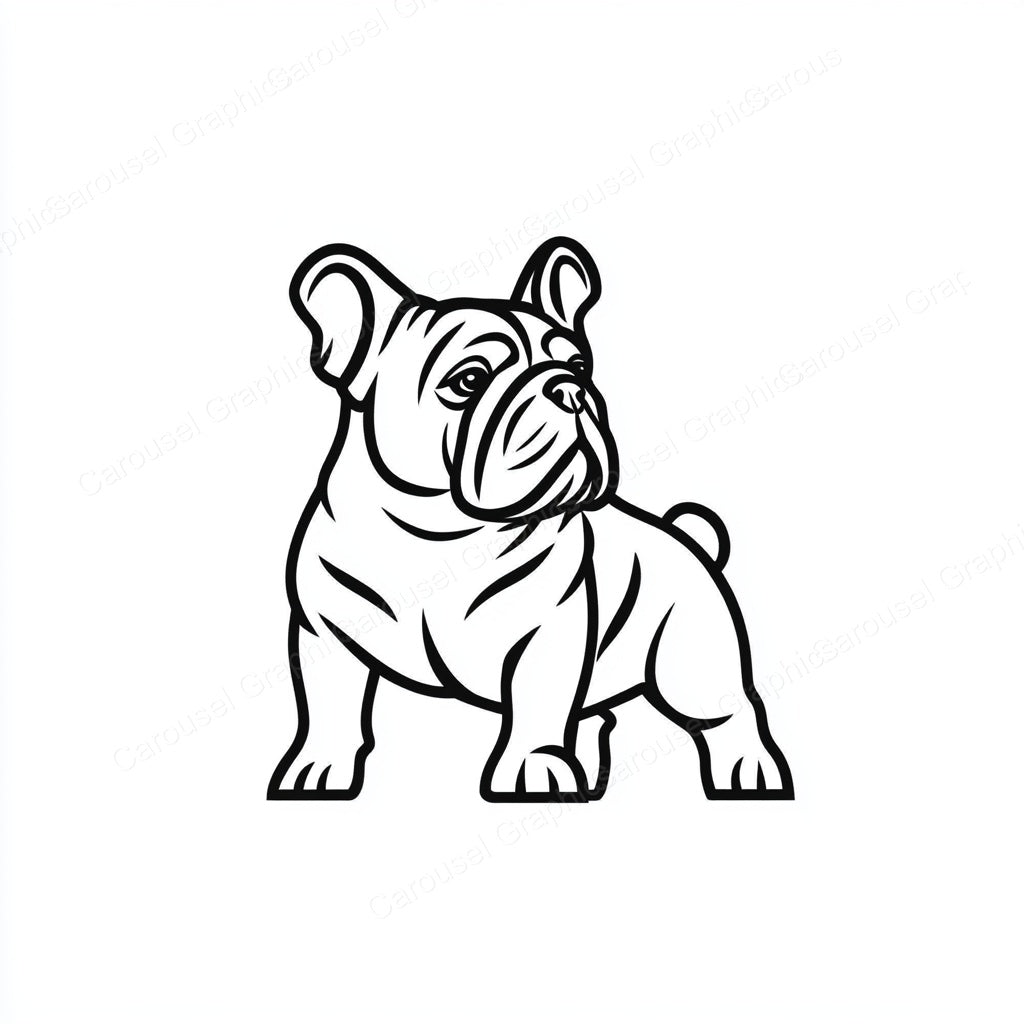 Bulldog Vector Graphic preview