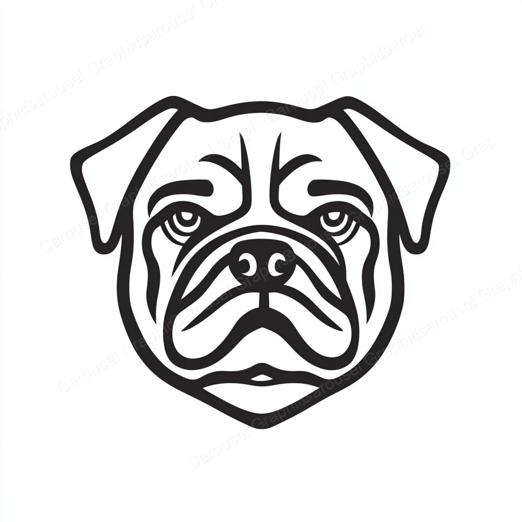 Bulldog Vector Graphic preview