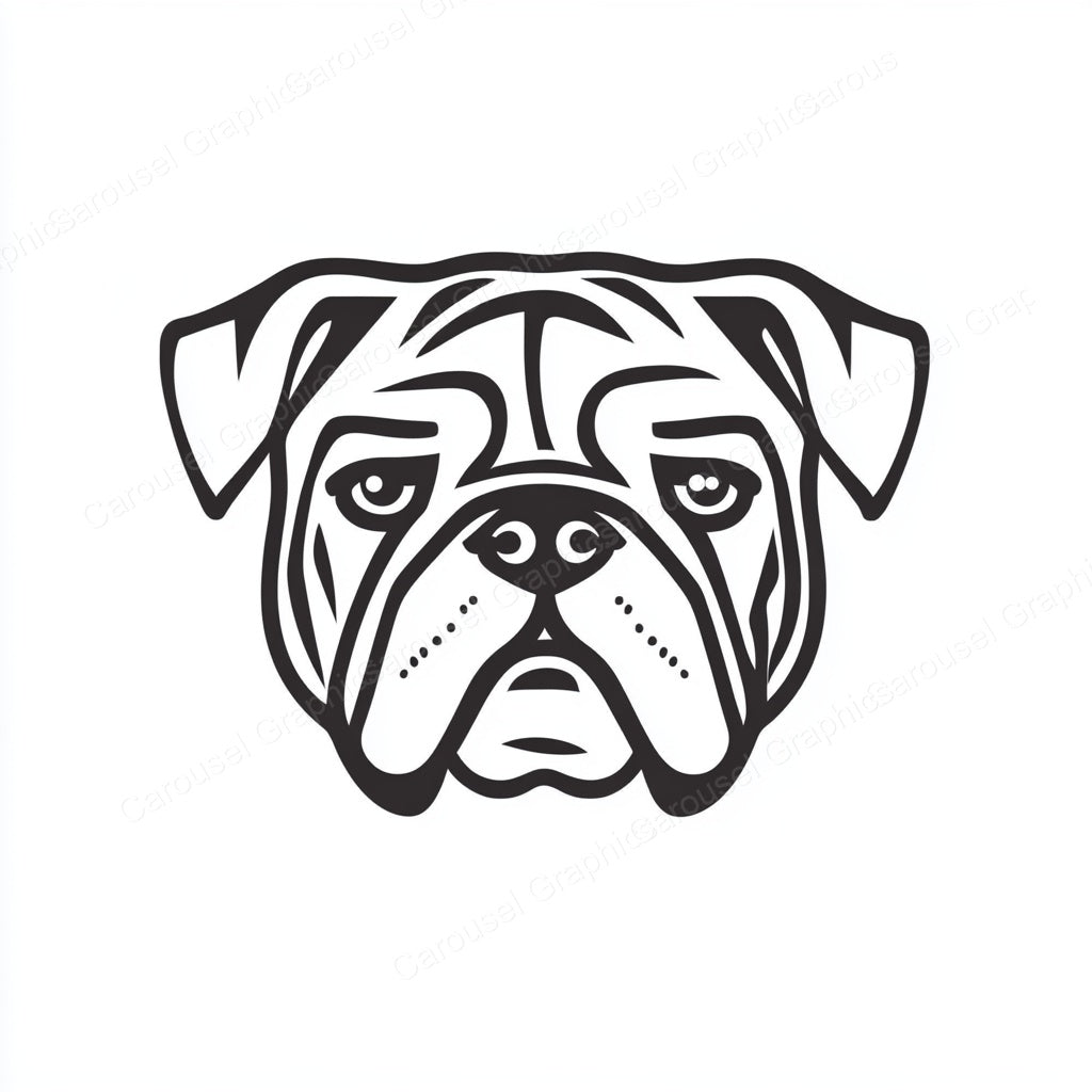 Bulldog Vector Graphic preview