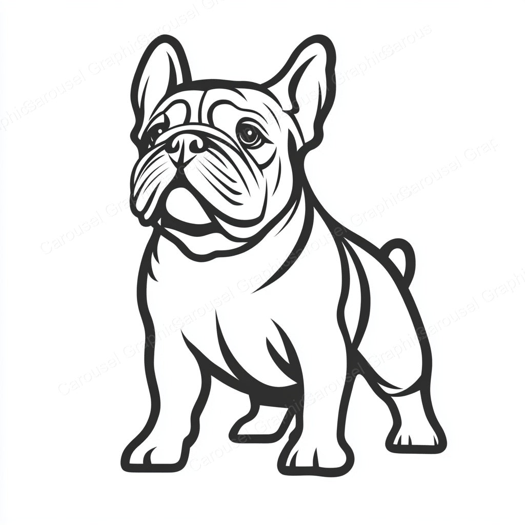 Bulldog Vector Graphic preview