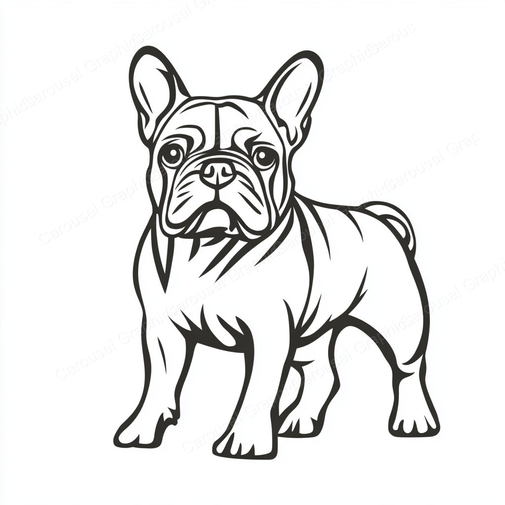 Bulldog Vector Graphic preview