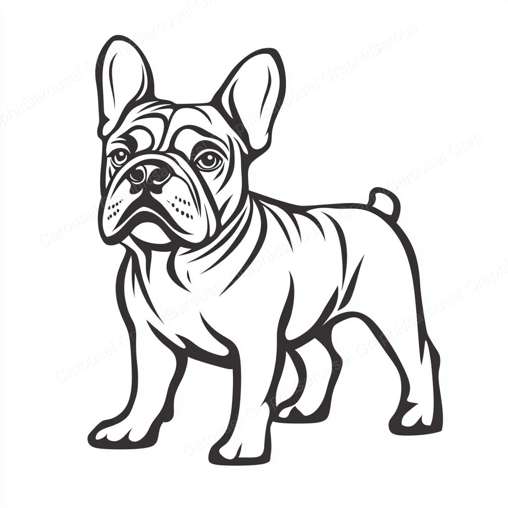 Bulldog Vector Graphic preview