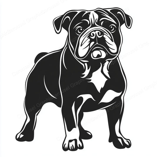 Bulldog Vector Graphic preview