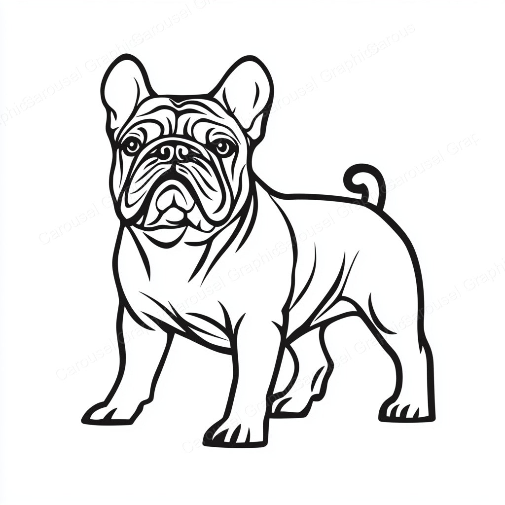 Bulldog Vector Graphic preview