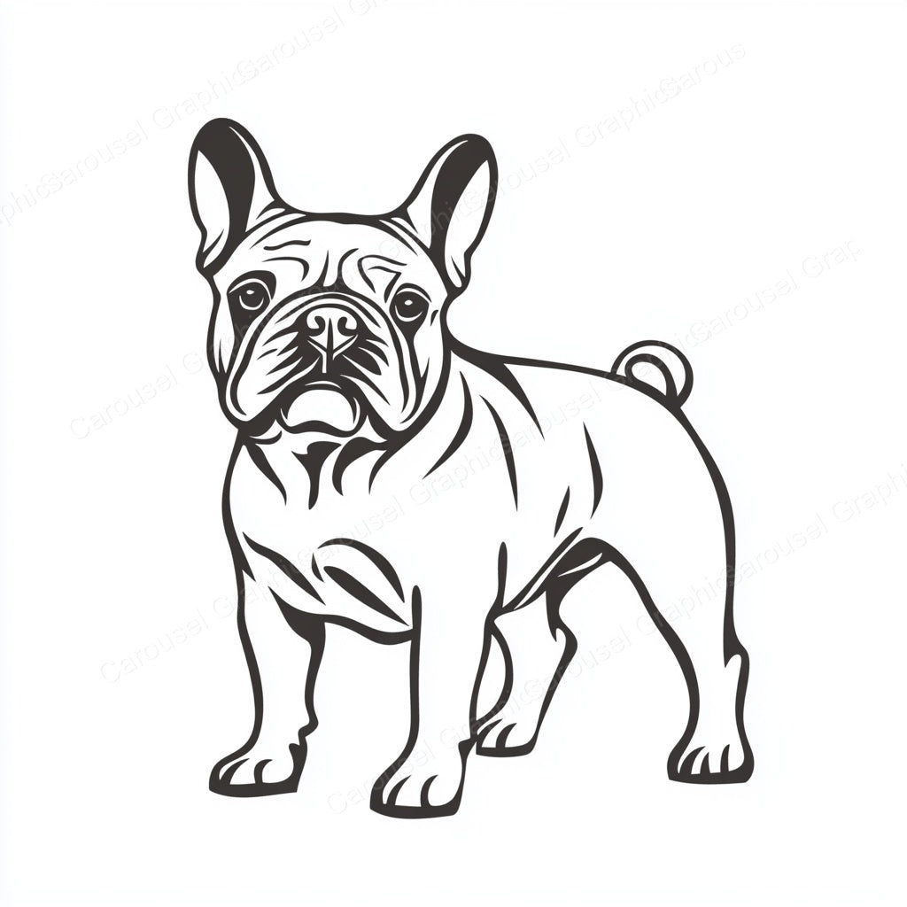 Bulldog Vector Graphic preview