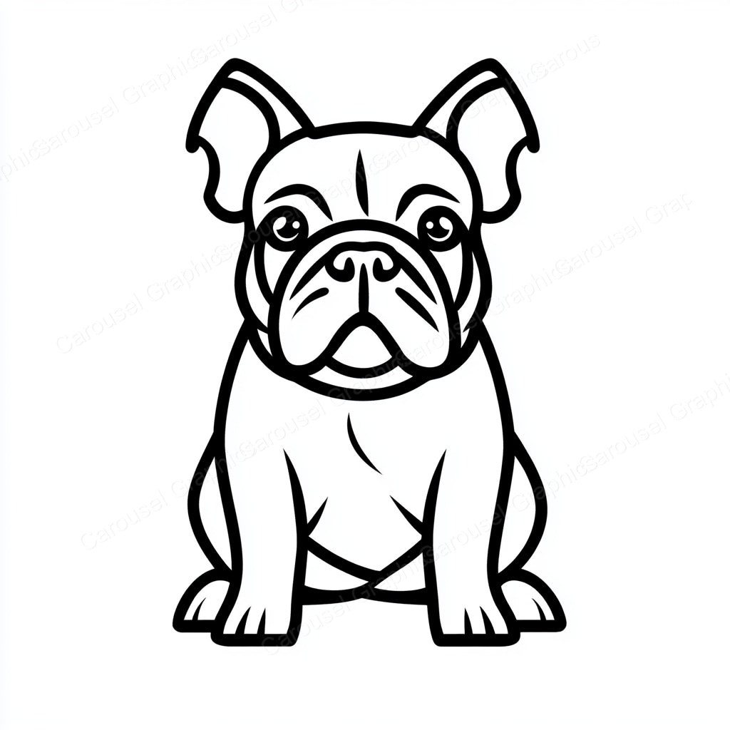 Bulldog Vector Graphic preview