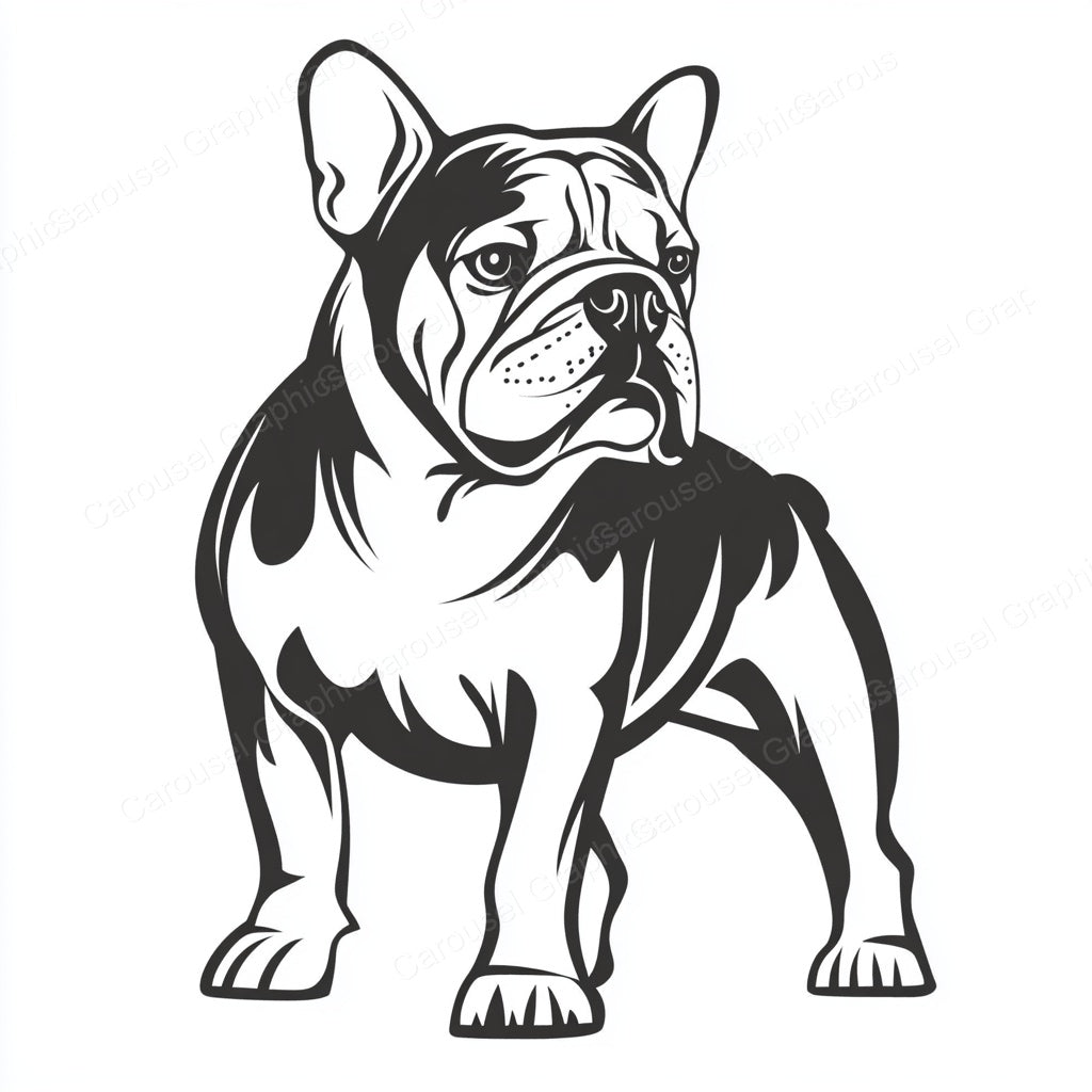 Bulldog Vector Graphic preview