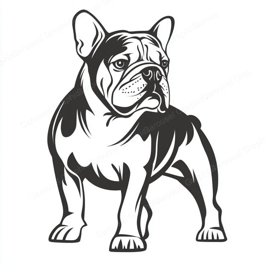 Bulldog Vector Graphic preview