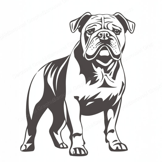 Bulldog Vector Graphic preview