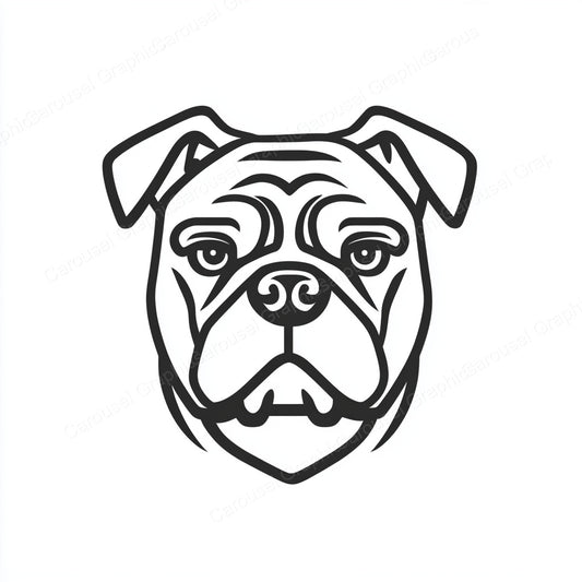 Bulldog Vector Graphic preview