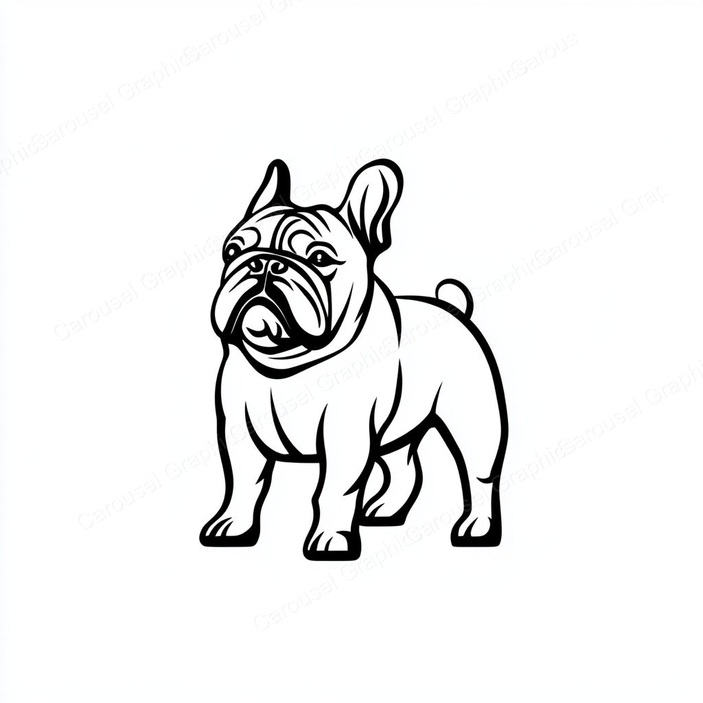 Bulldog Vector Graphic preview