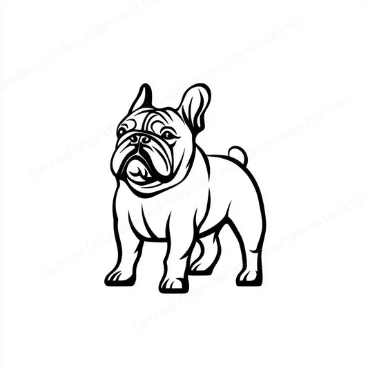 Bulldog Vector Graphic preview