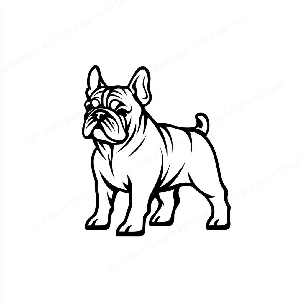 Bulldog Vector Graphic preview