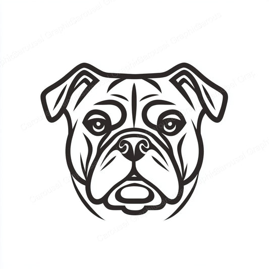 Bulldog Vector Graphic preview