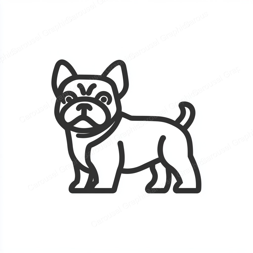 Bulldog Vector Graphic preview