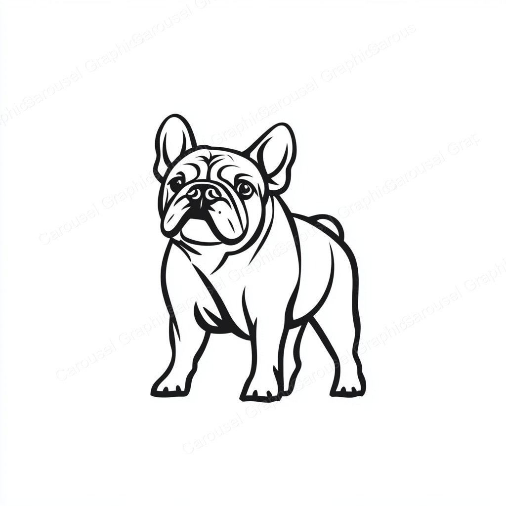 Bulldog Vector Graphic preview