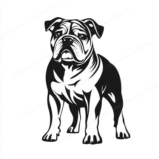 Bulldog Vector Graphic preview
