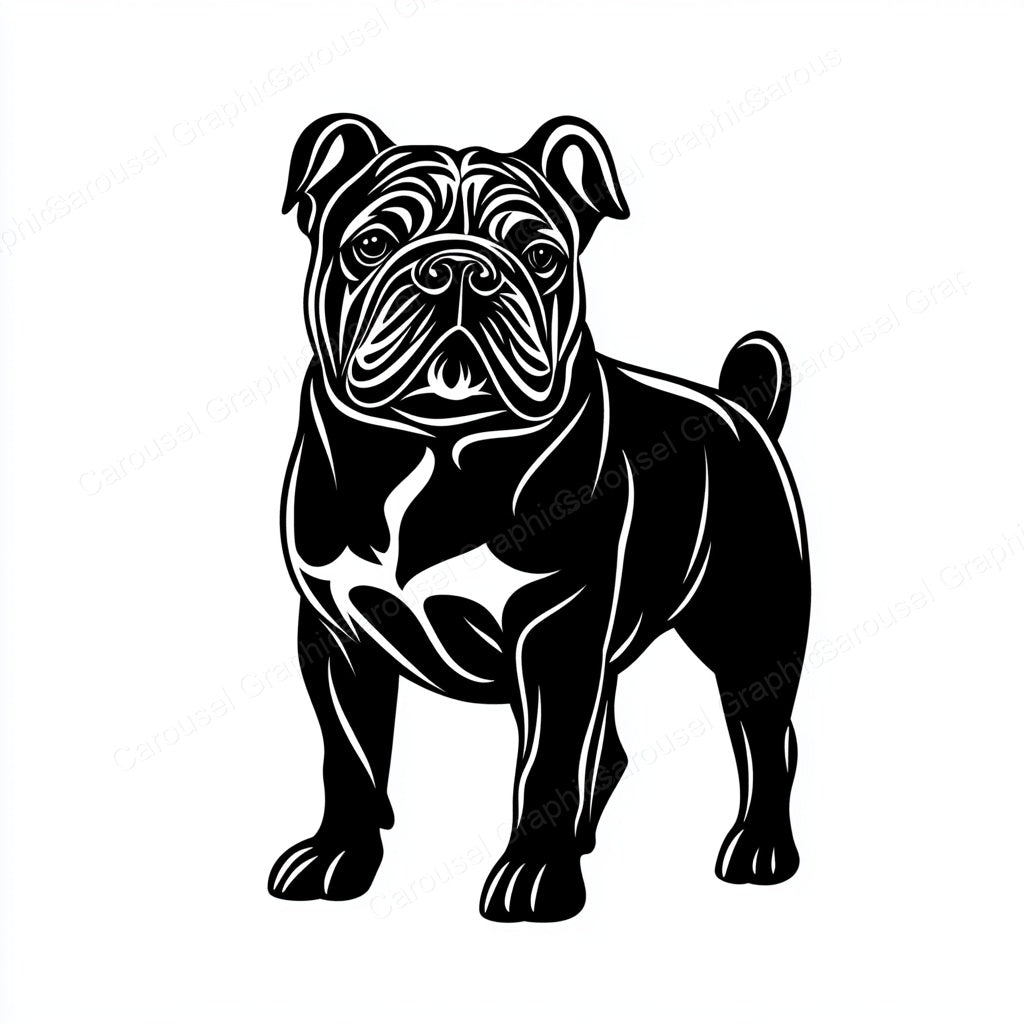 Bulldog Vector Graphic preview