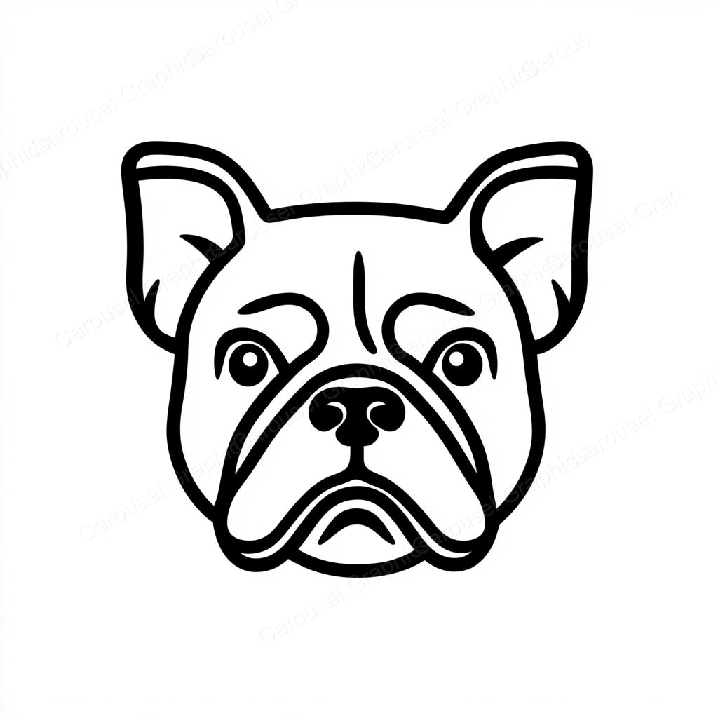 Bulldog Vector Graphic preview