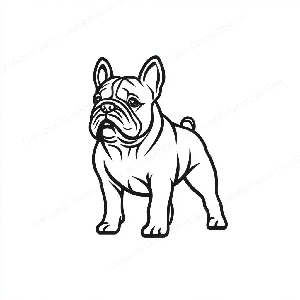 Bulldog Vector Graphic preview