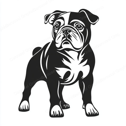 Bulldog Vector Graphic preview