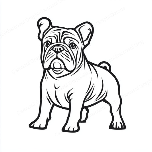 Bulldog Vector Graphic preview
