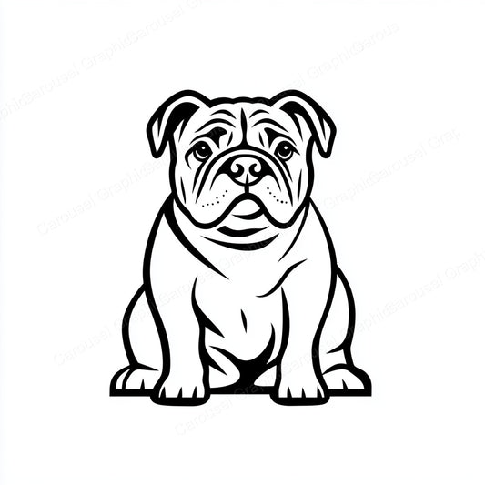 Bulldog Vector Graphic preview