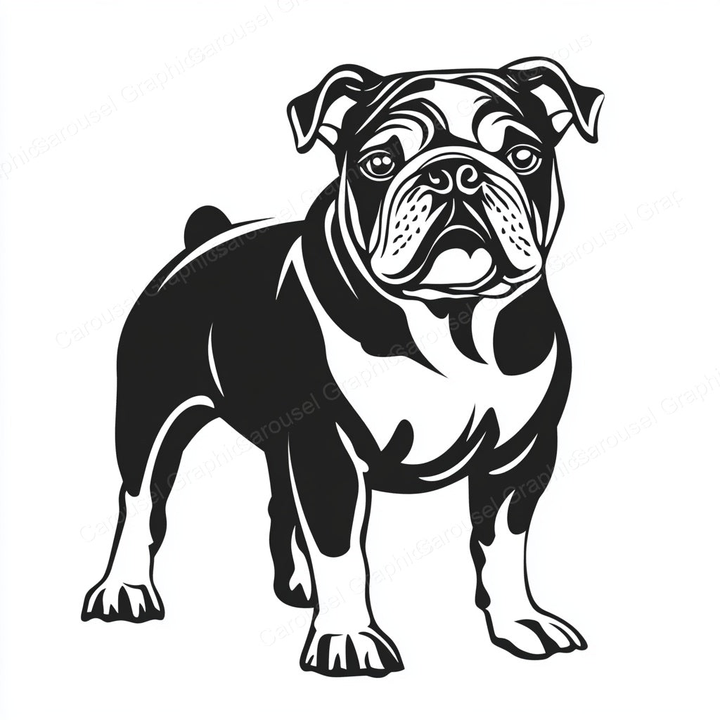 Bulldog Vector Graphic preview